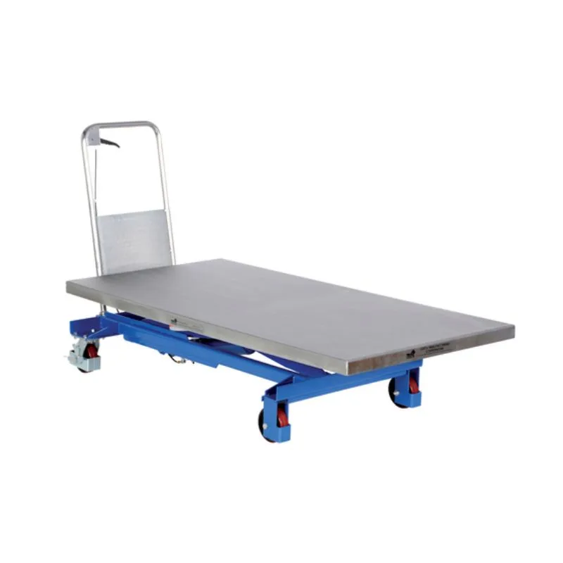 Vestil CART-1000-LD-AS Steel Auto Shift Hydraulic Elevating Cart
