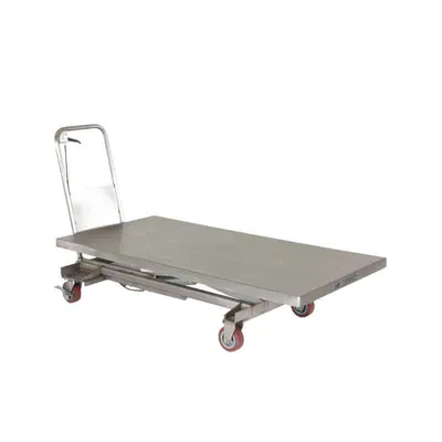 Partially Stainless Scissor Carts