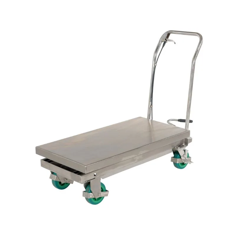 Vestil CART-1000-SS2 Stainless Steel Scissor 304 Cart