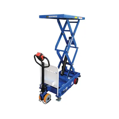 Powered Drive Scissor Carts