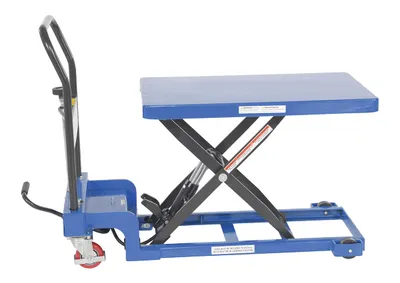 Vestil CART-400-LP-AS shown from an alternate angle