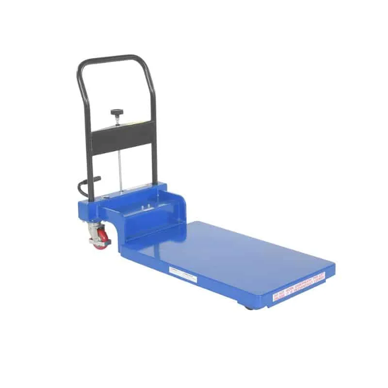 Vestil CART-400-LP-AS Steel Low Profile Scissor Lift Cart