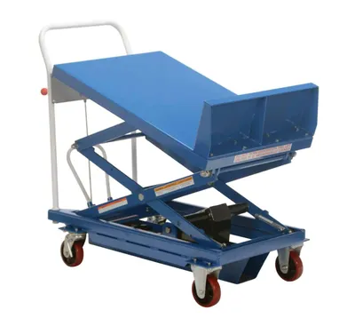Vestil CART-600-LT Steel Lift and Tilt Cart with Sequence Select