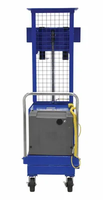 Vestil CBS-56-1-AC pallet stacker shown from an alternate angle