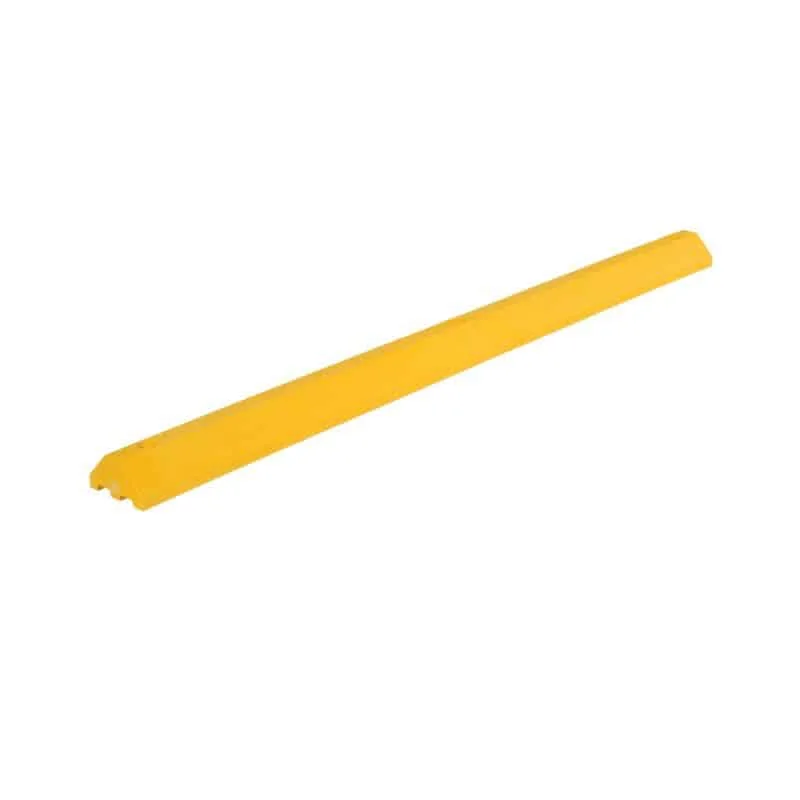 Vestil CS-33-Y Recycled Plastic Car Stop