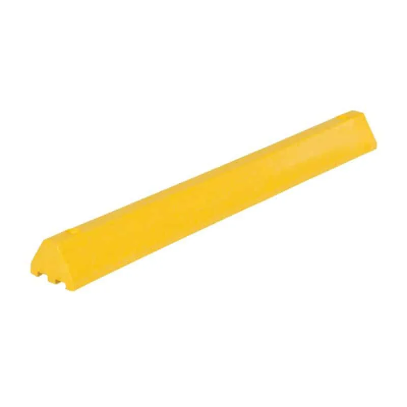 Vestil CS-S48-Y Recycled Plastic Car Stop