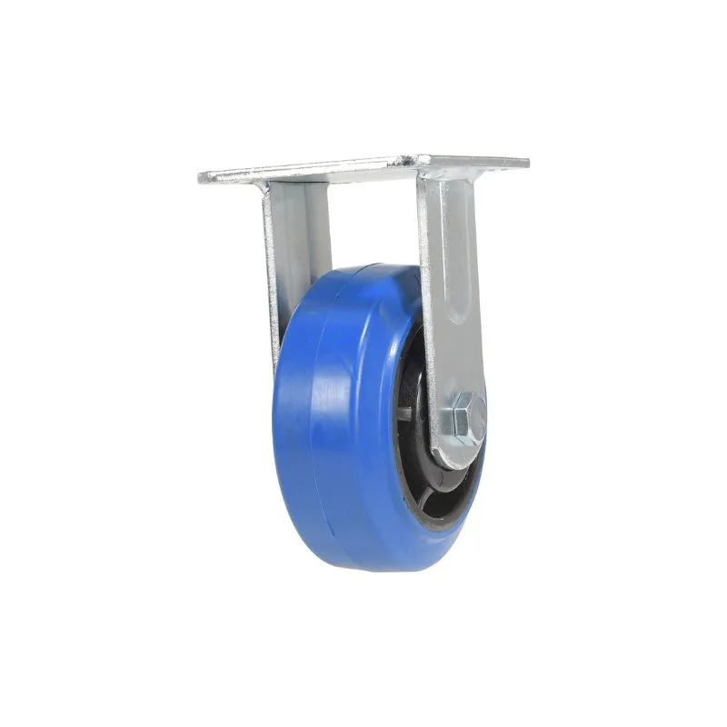 Vestil CST-BB-5X2ER-R Elastic Rubber Rigid Caster