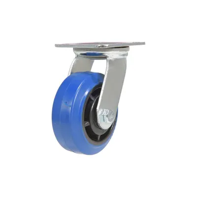 Vestil CST-BB-5X2ER-S Elastic Rubber Swivel Caster