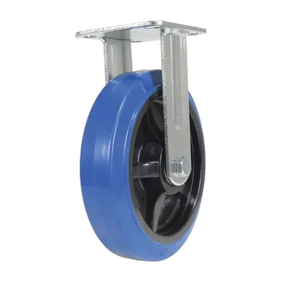 Vestil CST-BB-8X2ER-S caster wheel shown from an alternate angle