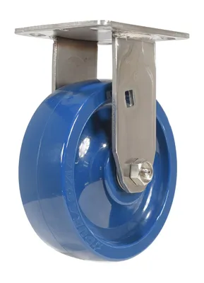 Vestil CST-F-SS-6X2SP-R Solid Polyurethane Rigid Caster2
