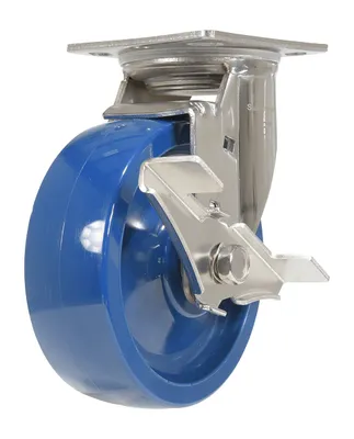 Vestil CST-F-SS-6X2SP-SWB Solid Polyurethane Swivel Caster