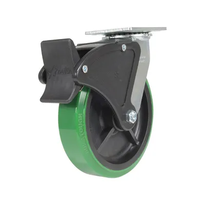 Vestil CST-F34-8X2SI-R caster wheel shown from an alternate angle