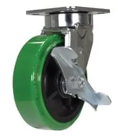 Vestil CST-FC47-6X2DT-SWB caster wheel shown from an alternate angle