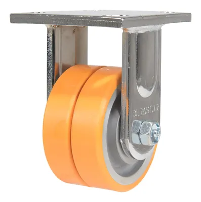 Vestil CST-FXE-4X2DSI-R caster wheel shown from an alternate angle