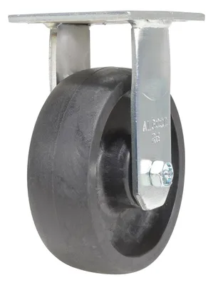 Vestil CST-HLD2-6X2GFN-R caster wheel shown from an alternate angle