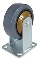 Vestil CST-KSM-5X2MR-R caster wheel shown from an alternate angle
