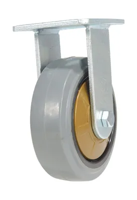 Vestil CST-KSM-6X2MR-R Rubber Rigid Caster