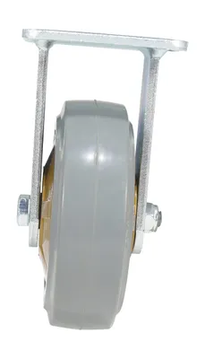 Vestil CST-KSM-6X2MR-S caster wheel shown from an alternate angle
