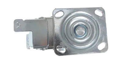 Vestil CST-VE-4X2PU-SWTB caster wheel shown from an alternate angle
