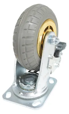 Vestil CST-VE-6X2FF-SWTB Flat-Free Swivel With Total Brake Caster