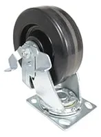 Vestil CST-VE-6X2PH-SWB caster wheel shown from an alternate angle