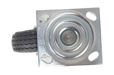 Vestil CST-VE-6X2PNU-S caster wheel shown from an alternate angle