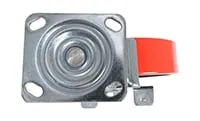 Vestil CST-VE-8X2PU-SWB caster wheel shown from an alternate angle