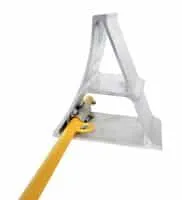 Vestil CWS-13 wheel chock shown from an alternate angle