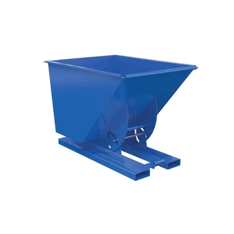 Vestil D-100-HD-NB Steel Heavy Duty No Bump & Dump Hopper