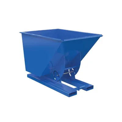 Vestil D-100-MD-NB Steel Medium Duty No Bump and Dump Hopper