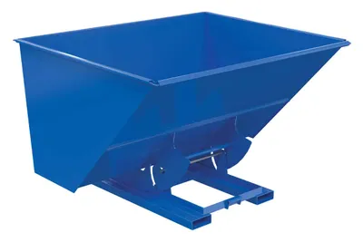 Vestil D-300-HD-NB Steel Heavy Duty No Bump & Dump Hopper
