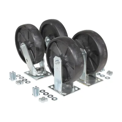 Vestil D-CK4-C24D Glass-Filled Nylon Caster Kit