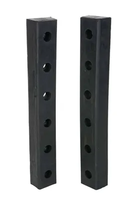 Vestil DBE-30-2 Hardened Molded Rubber Bumper 3