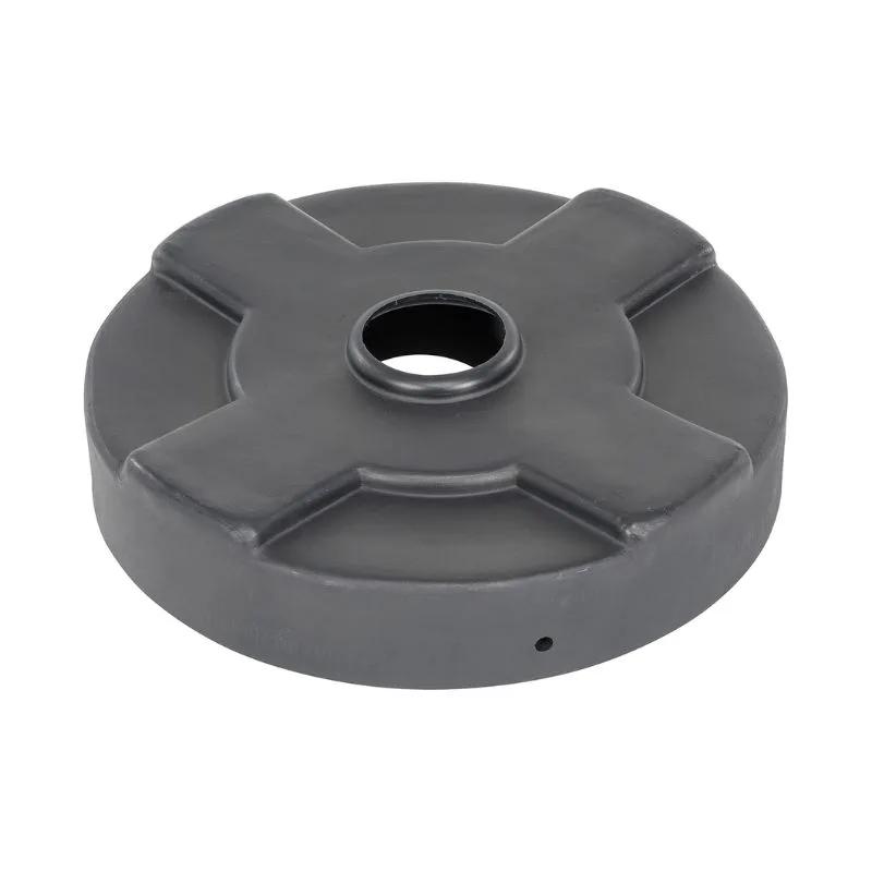 Vestil DC-P-30-CAN-BK Low-Density Polyethylene Drum Recycling Lid