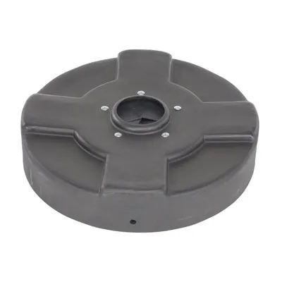 Vestil DC-P-30-CANF-BK Low-Density Polyethylene Drum Recycling Lid