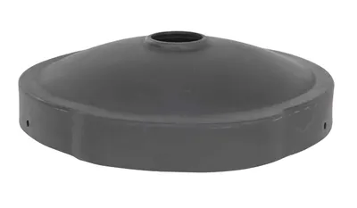 Vestil DC-P-55-CAN-UF-BK Low-Density Polyethylene