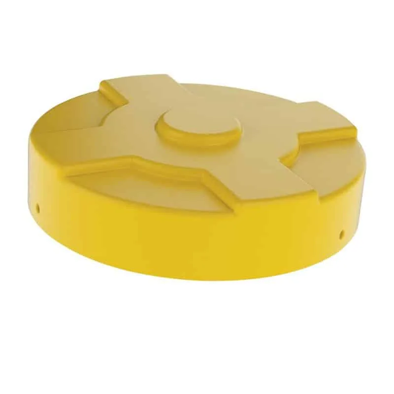 Vestil DC-P-55-YL Polyethylene Drum Cover