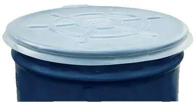 Vestil DC-TPO Polyethylene Drum Cover Open Head 2