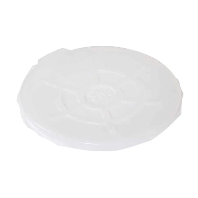 Vestil DC-TPO Polyethylene Drum Cover Open Head (1)