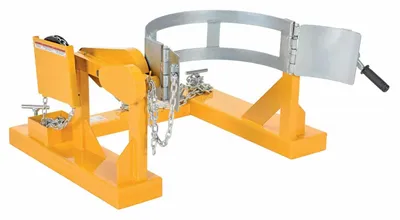 Vestil DCR-205-15 Fork Truck Drum Carrier Rotator For Steel Drums