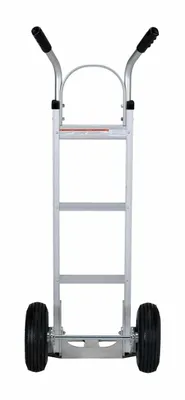 Vestil DHHT-500A-ANP Aluminum Dual Handle Hand Truck with Aluminum Plate 4