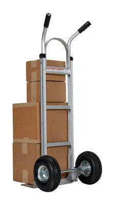 Vestil DHHT-500A Aluminum Dual Handle Hand Truck 5