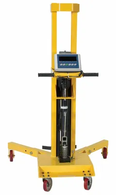 Vestil DRUM-55-SCL-E Steel Portable Ergonomic Drum Truck with Scale 4