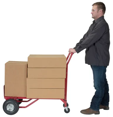 Vestil DSHT-500-PN hand truck shown from an alternate angle