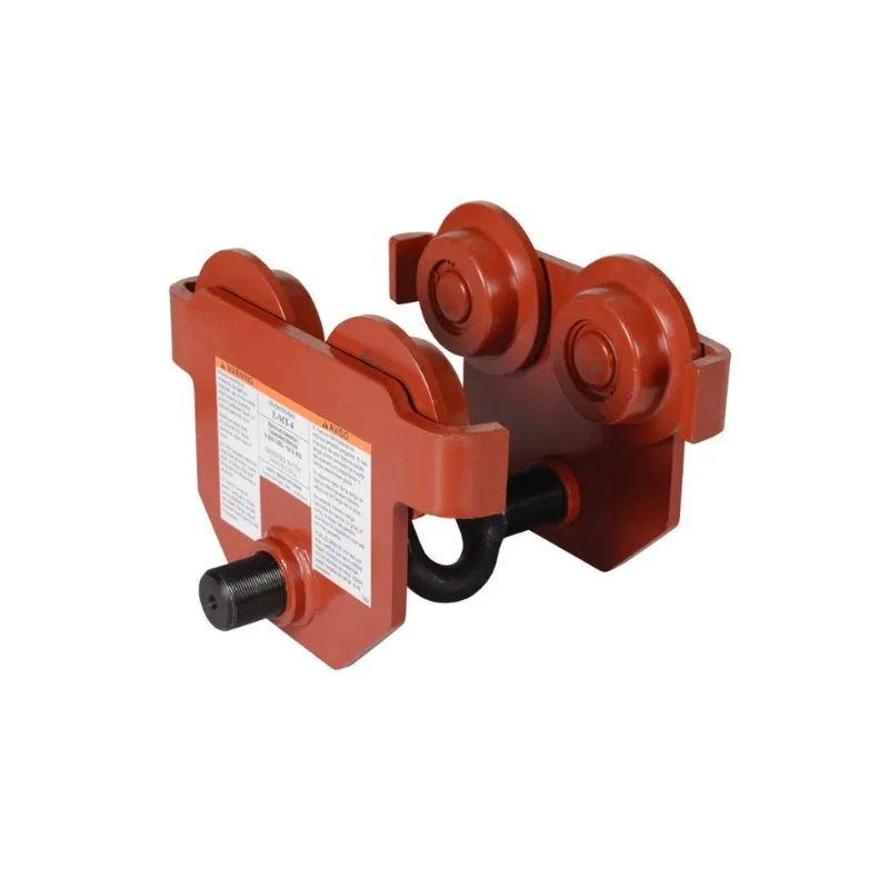 Vestil E-MT-4 Steel Push Eye Manual Trolley