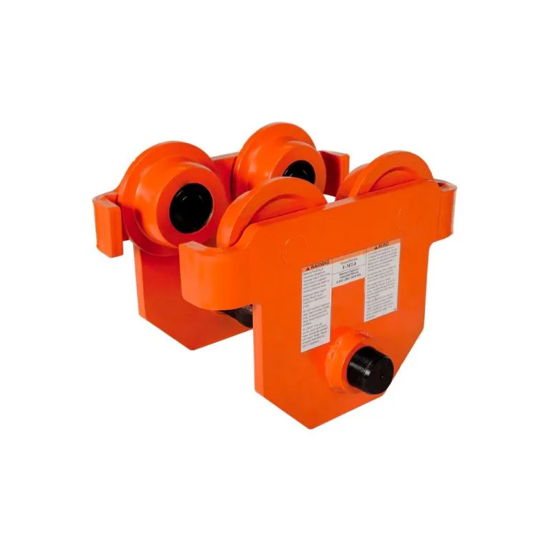Vestil E-MT-8 Steel Push Eye Manual Trolley