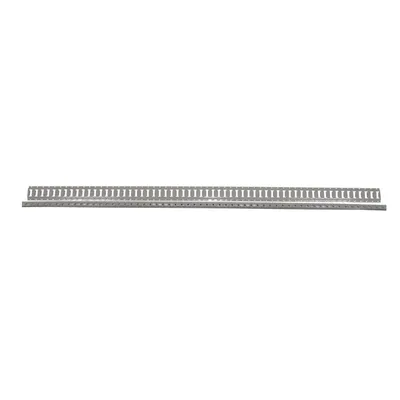Vestil E-TRK-10-GY-4PK Steel E-Track