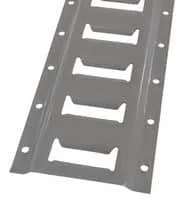 Vestil E-TRK-10-GY-6PK Steel E-Track 2