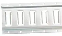 Vestil E-TRK-2-ZN-6PK Steel Zinc Plated E-Track 2