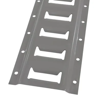 Vestil E-TRK-5-GY-6PK loading dock equipment shown from an alternate angle